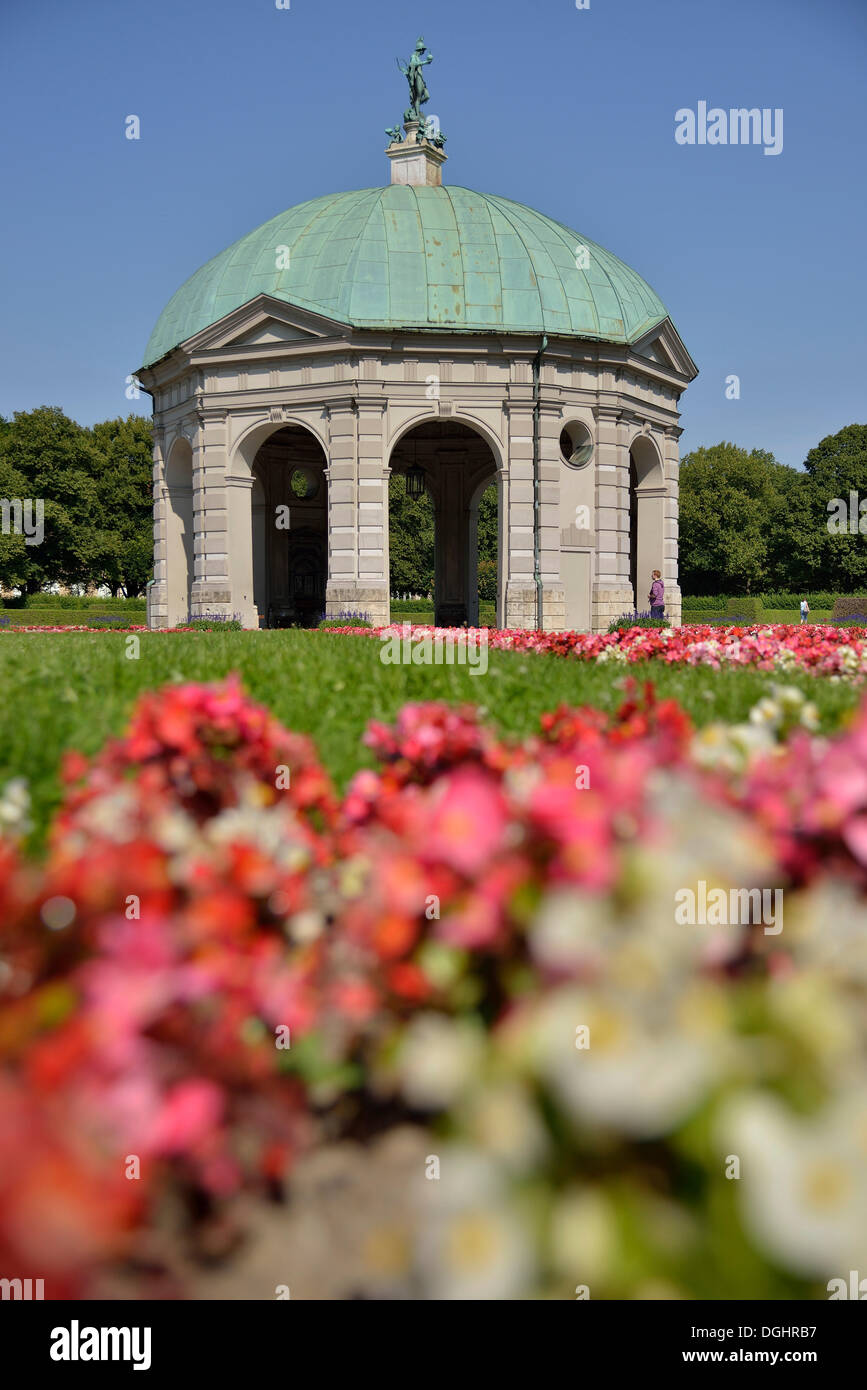 Diana Temple, Hofgarten park, Munich, Bavaria, PublicGround Stock Photo