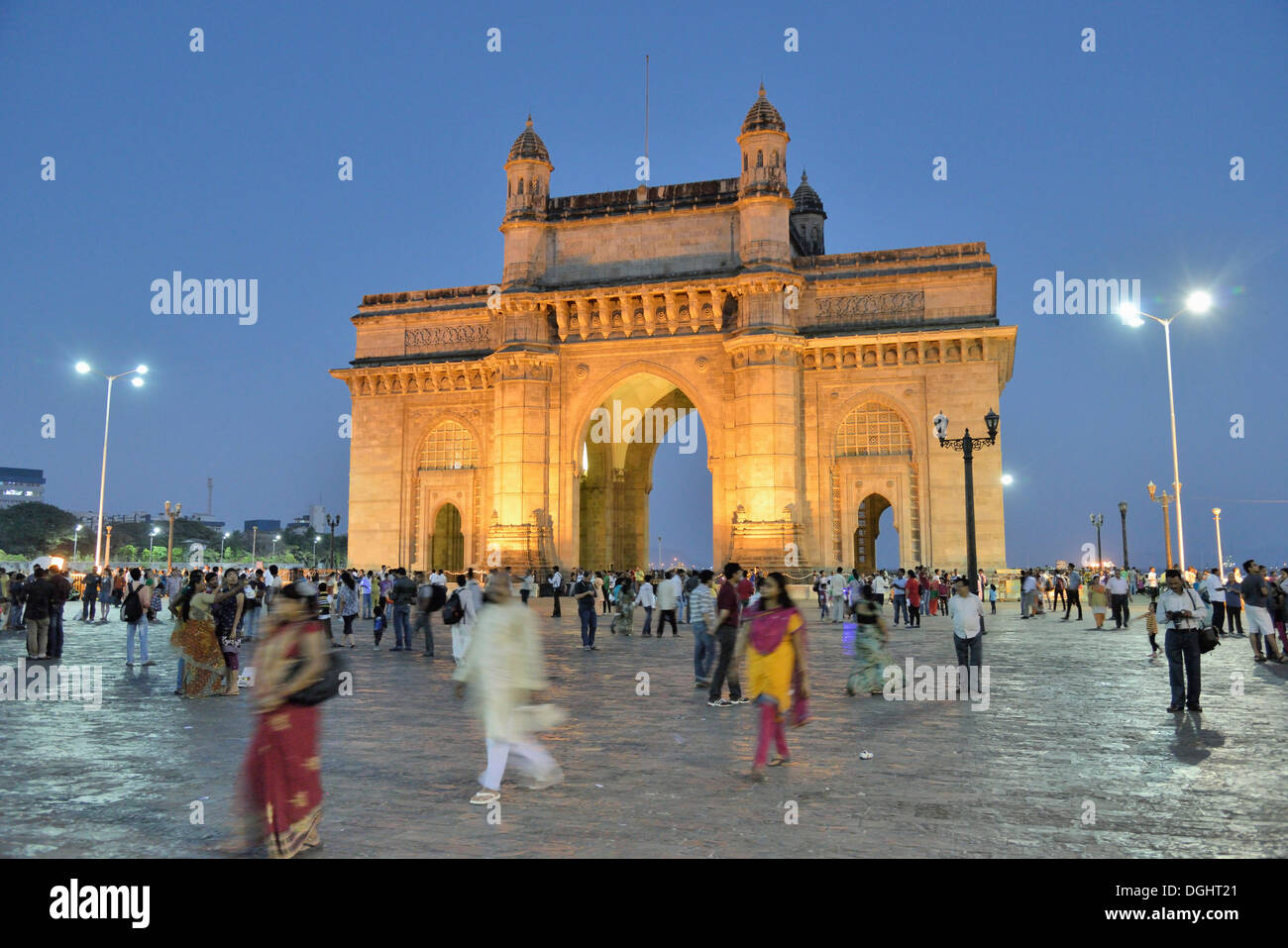 Gateway of India monument, landmark of Mumbai, Mumbai, Maharashtra, India Stock Photo