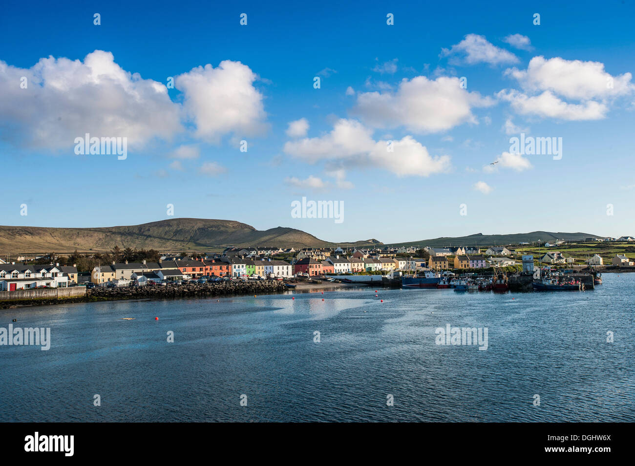 Portmagee, departure point for Skellig Michael or Great Skellig, County Kerry, Republic of Ireland, Europe Stock Photo