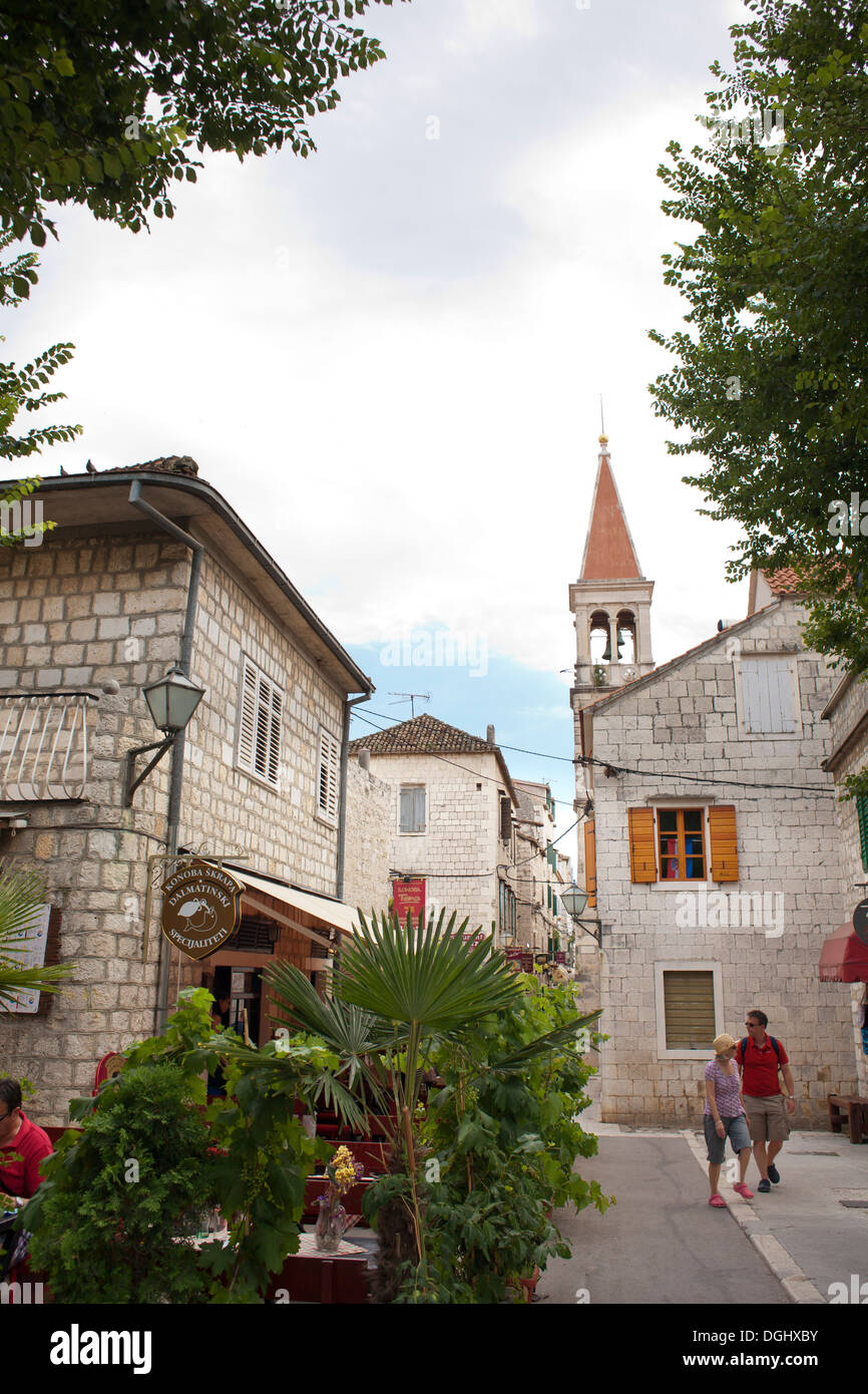 Trogir. Dalmatia, Croatia. Stock Photo