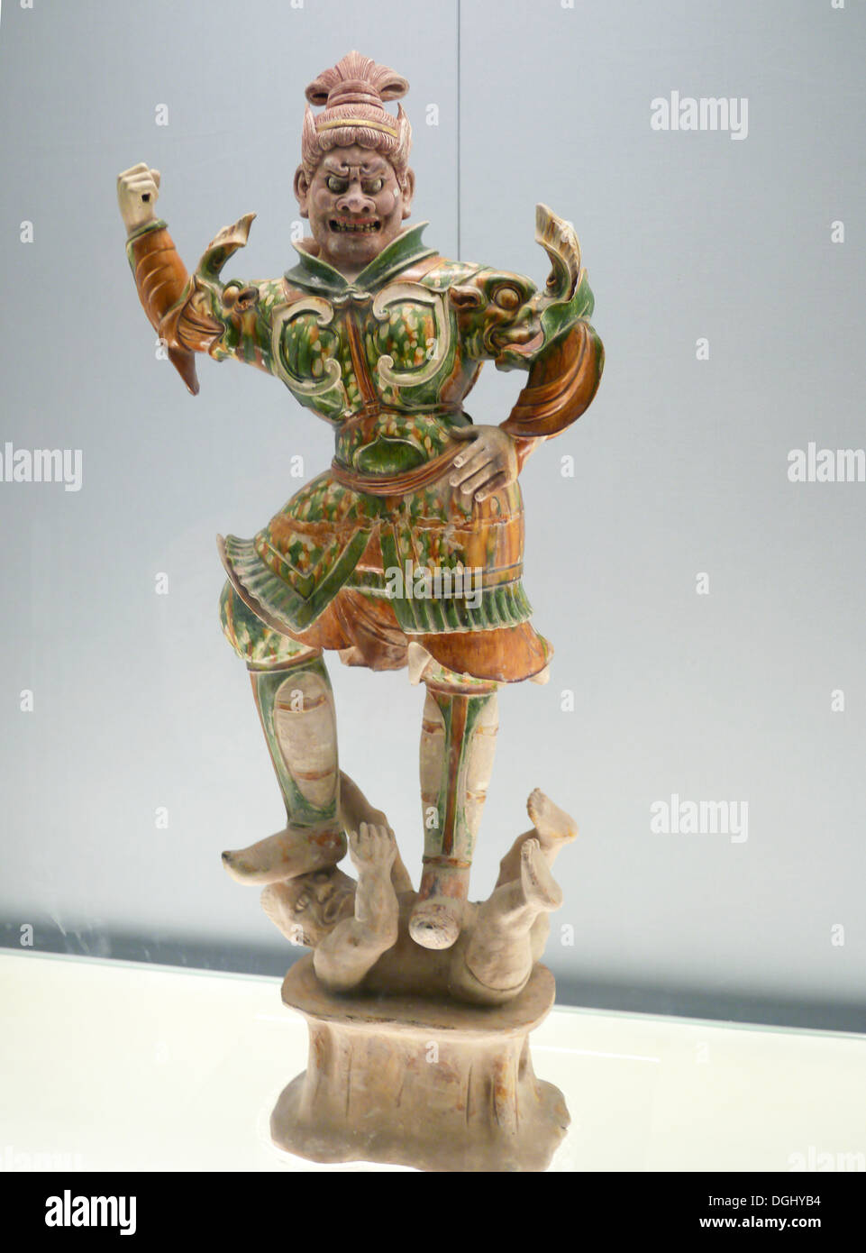 China, Shanghai Museum Chinese mask collection Stock Photo