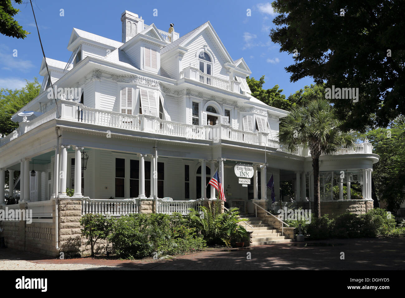 Curry Mansion Key West Inn at the southern end of the Florida Keys Stock Photo Alamy