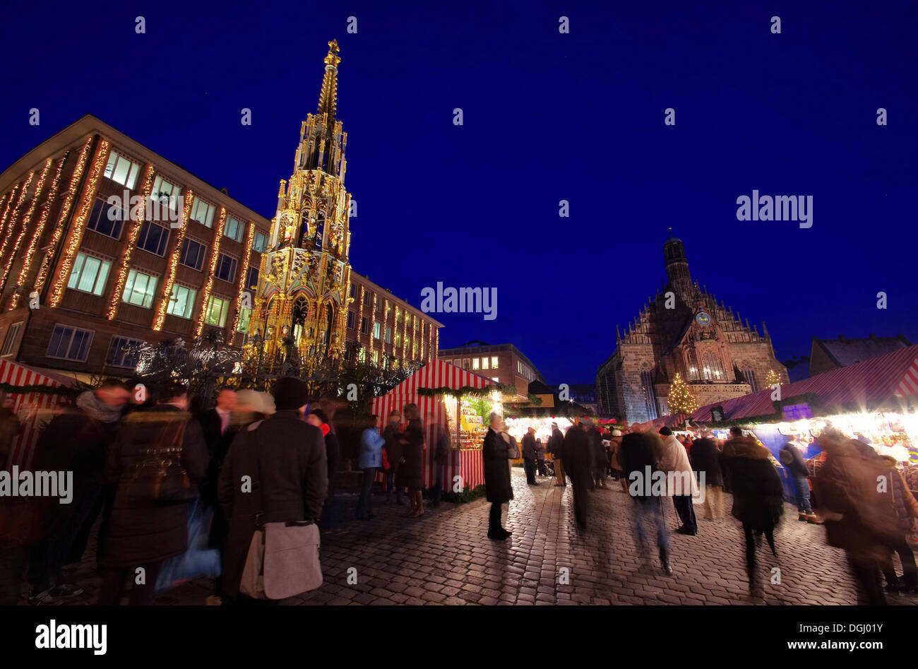 Nürnberg Weihnachtsmarkt - Nuremberg christmas market 05 Stock Photo ...