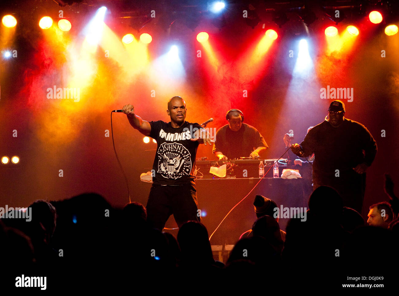 The U.S. hiphop musician Darryl McDaniels aka DMC of RUN DMC, live in