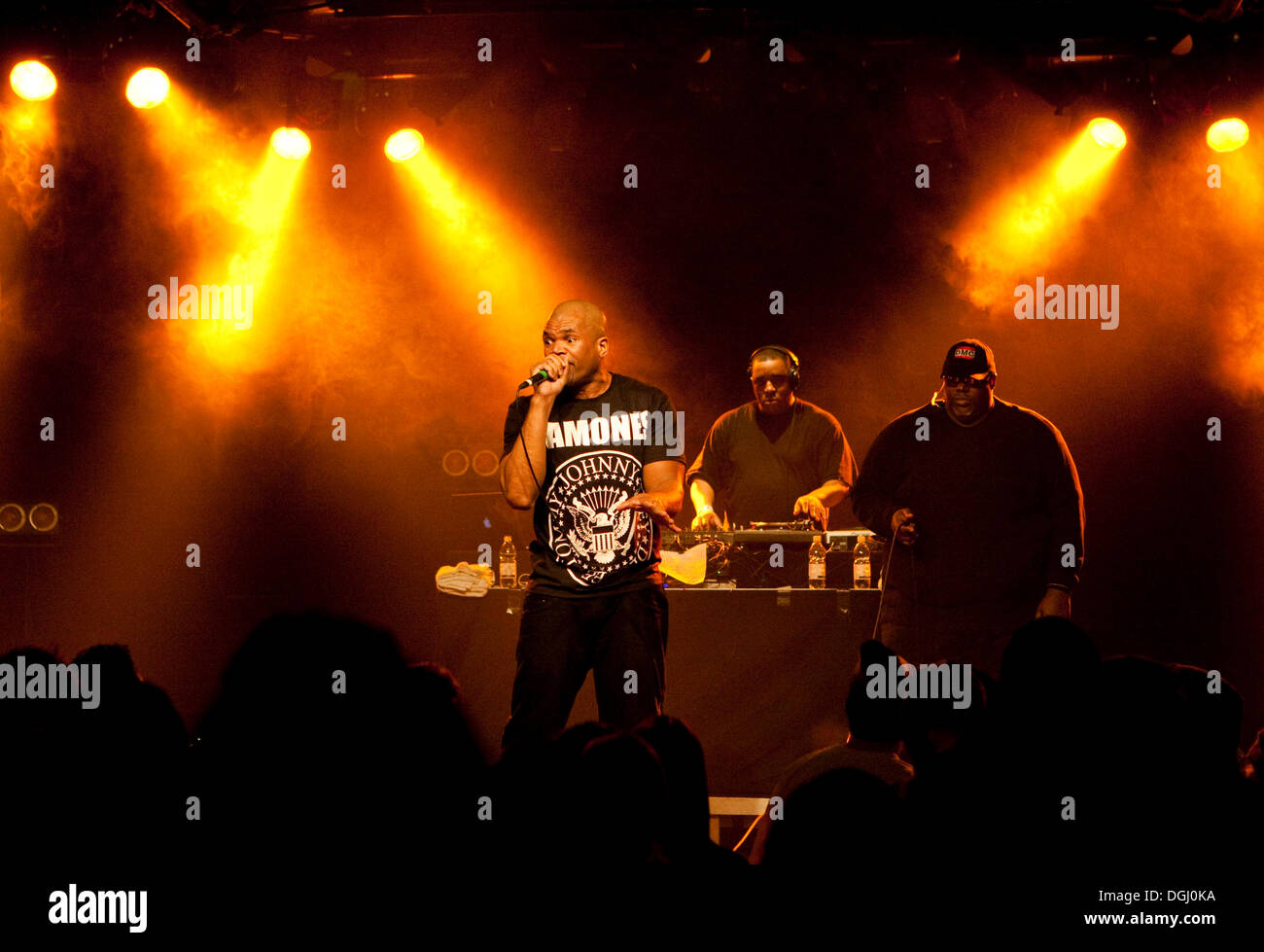 The U.S. hiphop musician Darryl McDaniels aka DMC of RUN DMC, live in