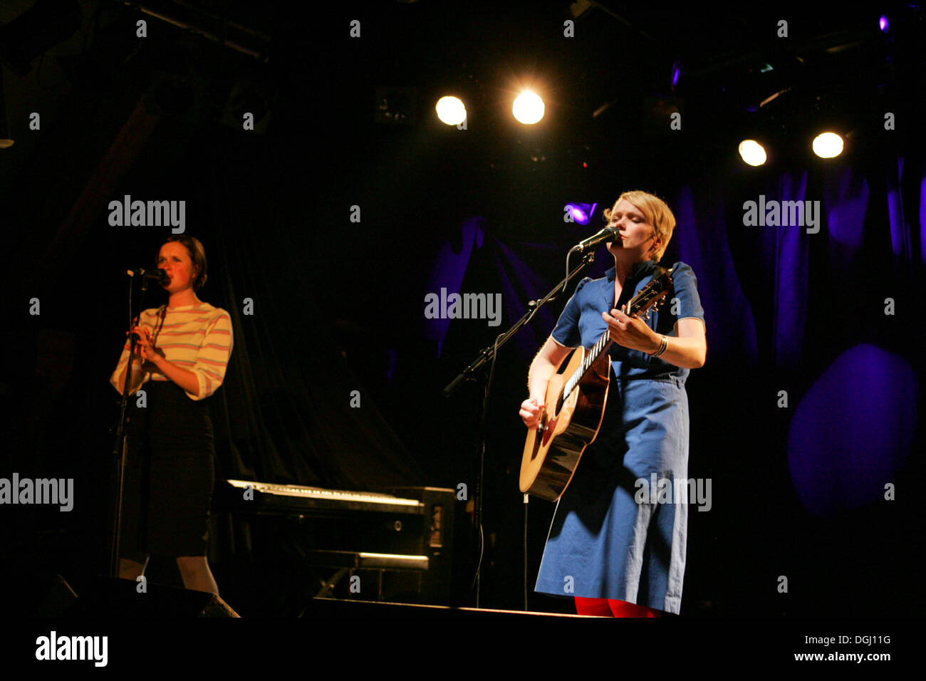 The Norwegian singer and songwriter Ane Brun live in the Schueuer venue ...