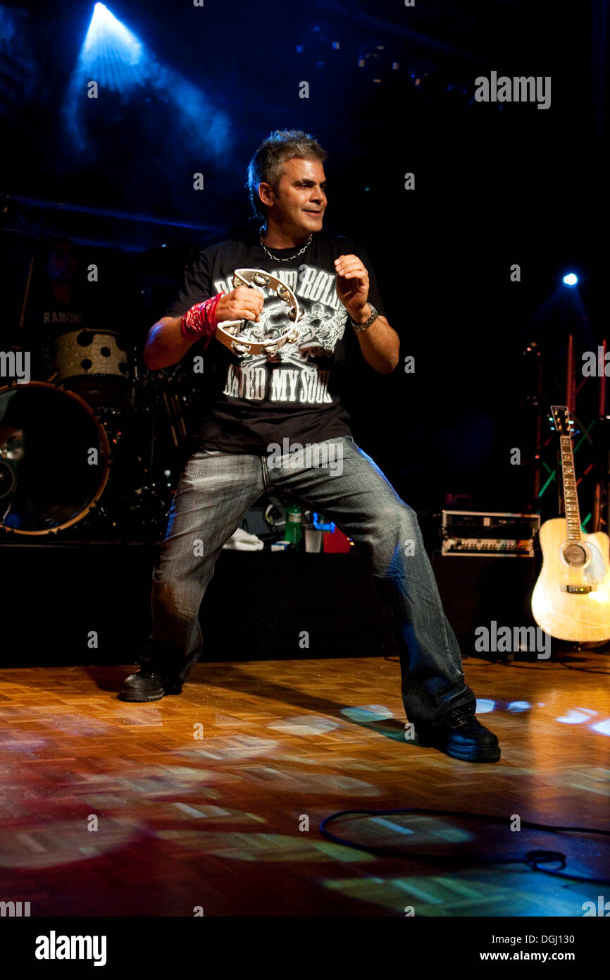 Eric St. Michaels, singer and front man of the Swiss rock band China