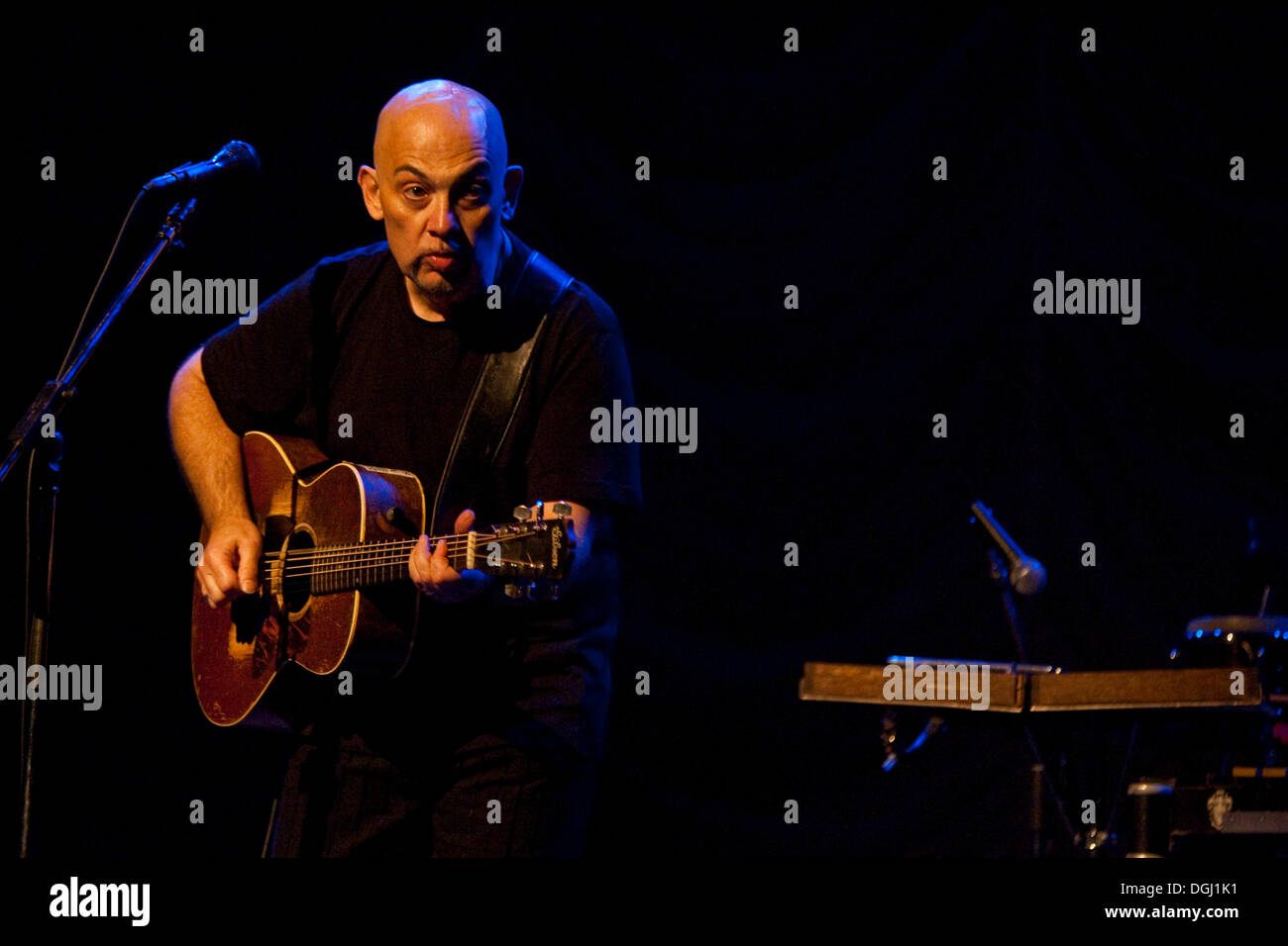 US singer and songwriter Ed Hamell aka Hamell on Trial, live at the Luzernersaal hall of the KKL in Lucerne, Switzerland Stock Photo