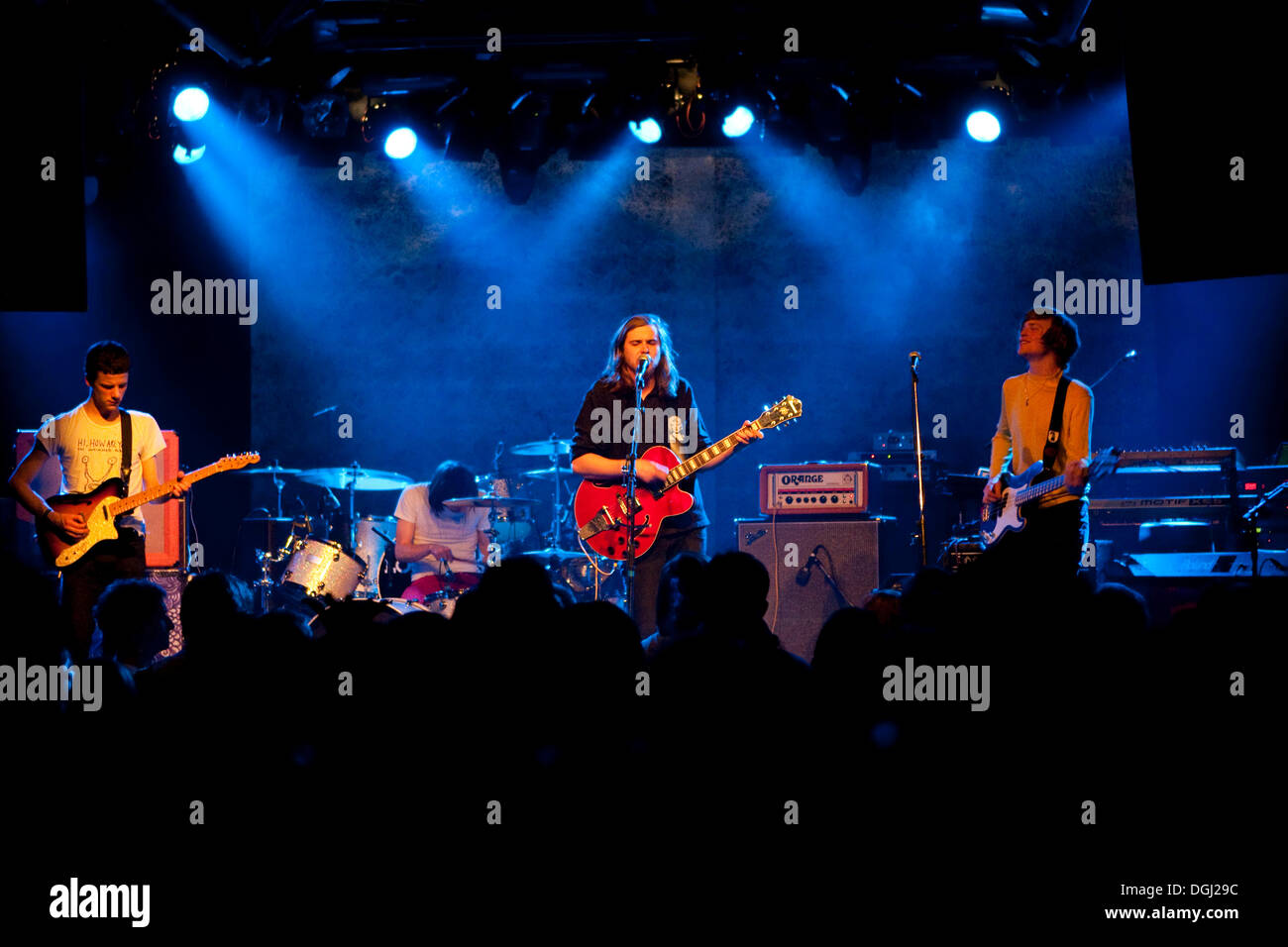 The Swiss pop band Sheila She Loves You, live at the Schueuer Concert Hall,  Lucerne, Switzerland Stock Photo - Alamy