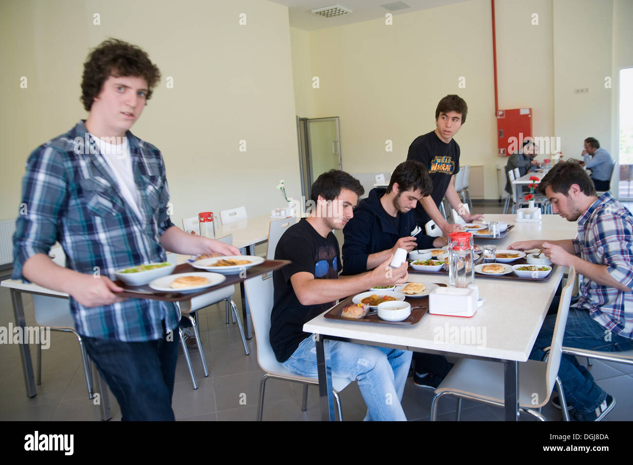 TURKEY, ISTANBUL: The new Turkish German University started in Sep 2013 with its first 100 students in Beykoz on the Asian side. Stock Photo
