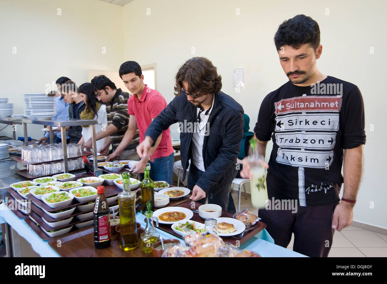 TURKEY, ISTANBUL: The new Turkish German University started in Sep 2013 with its first 100 students in Beykoz on the Asian side. Stock Photo