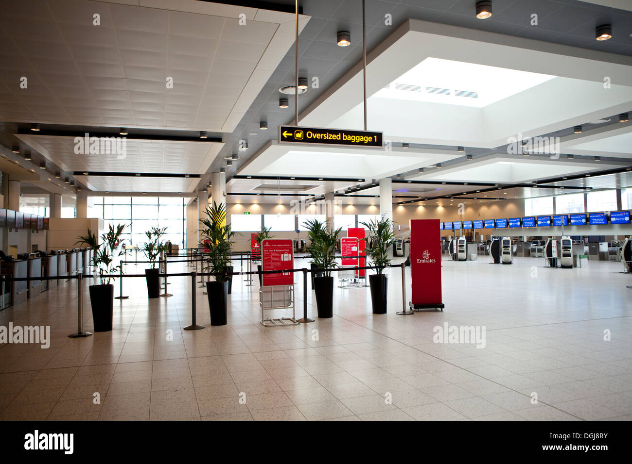 Gatwick Airport Departures Stock Photo Alamy