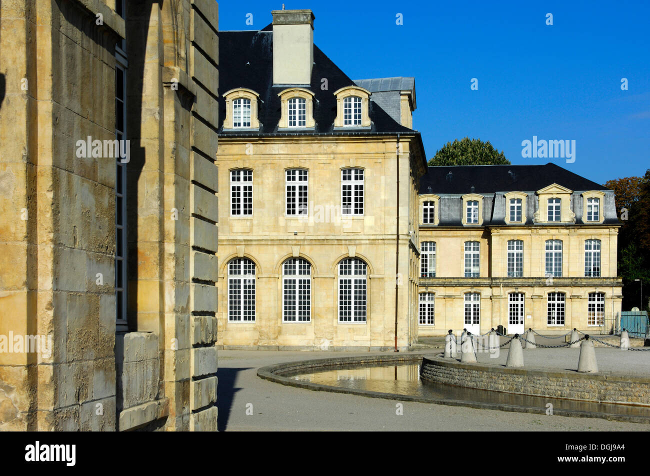 North wing of the monastery complex, Convent of Sainte-Trinité, Caen, Basse-Normandie, France, Europe Stock Photo