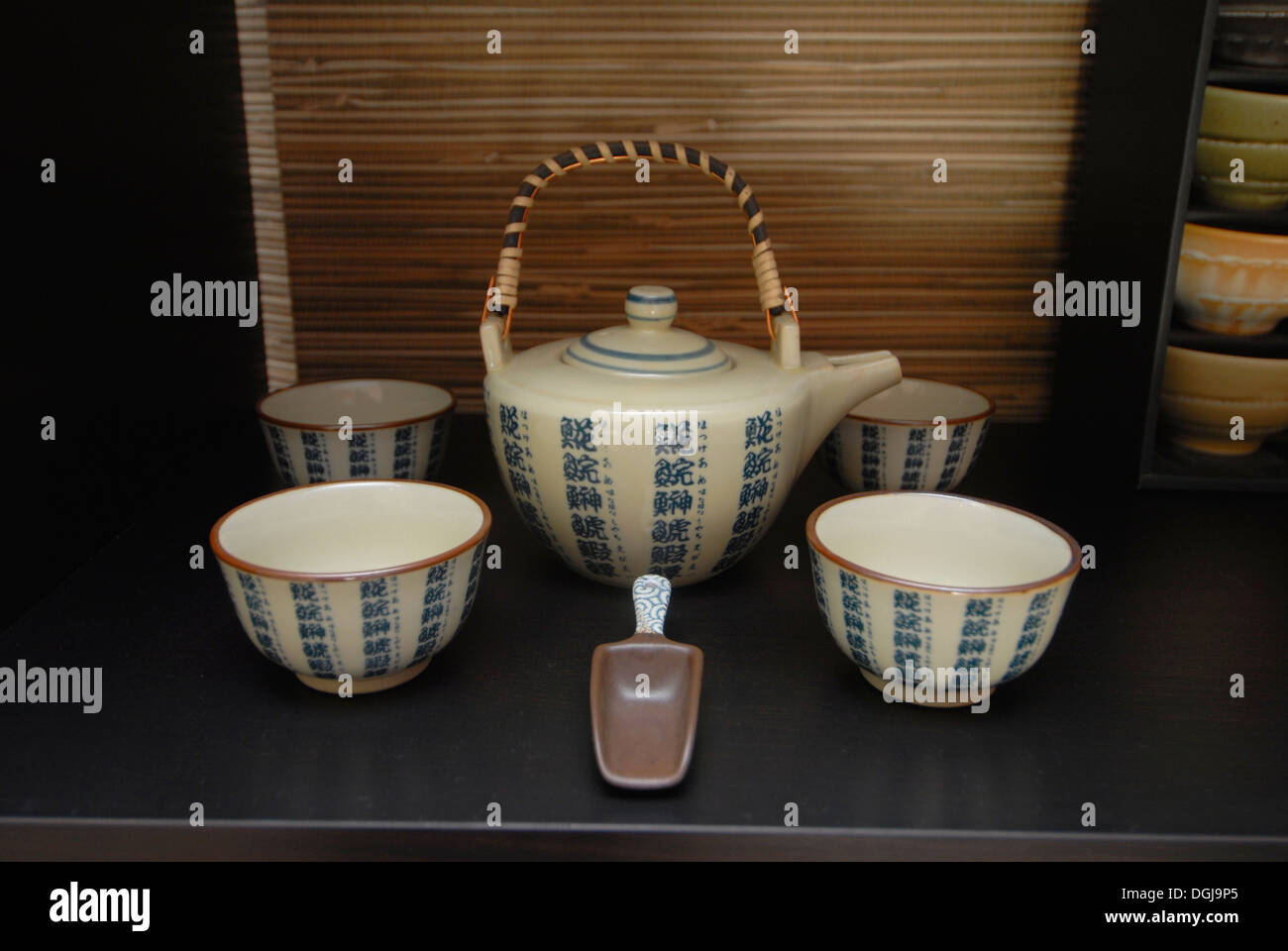 Asian tea cups Stock Photo Alamy