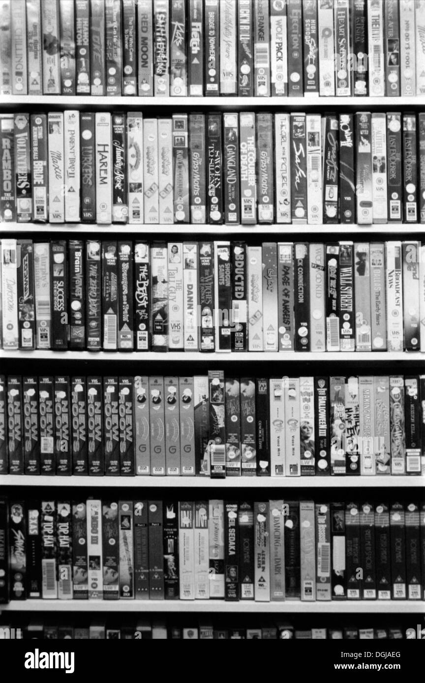 Cinta de vídeo VHS Reproductor dentro Fotografía de stock - Alamy