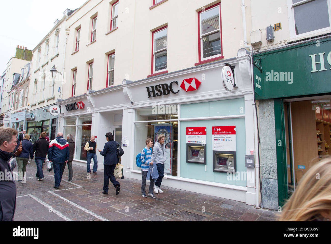 Hsbc bank st helier hi-res stock photography and images - Alamy