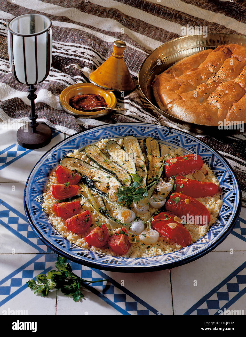 Egyptian couscous, Egypt Stock Photo Alamy