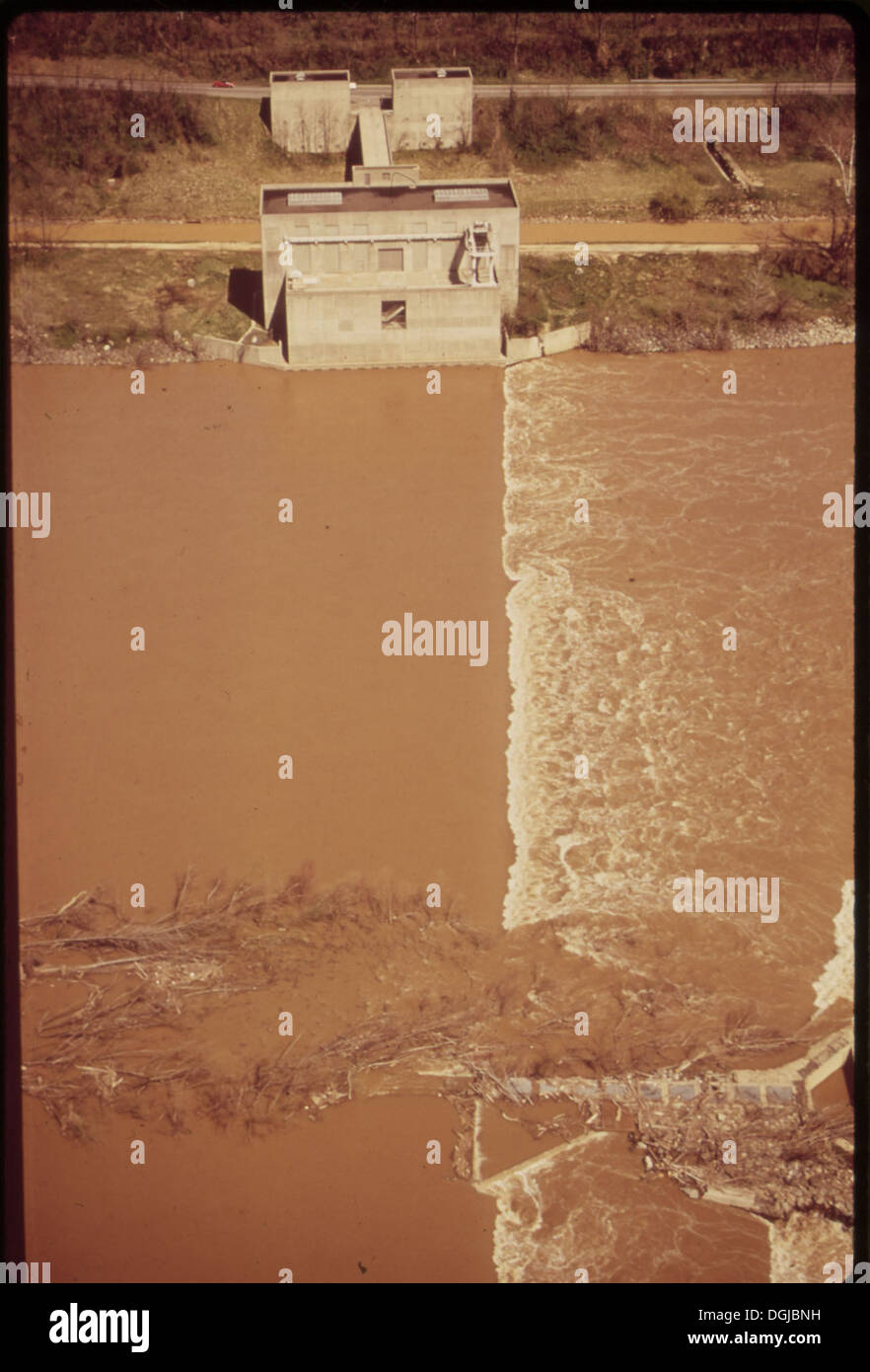 The Little Falls Filtration Plant, located in Washington, D.C., plays a ...