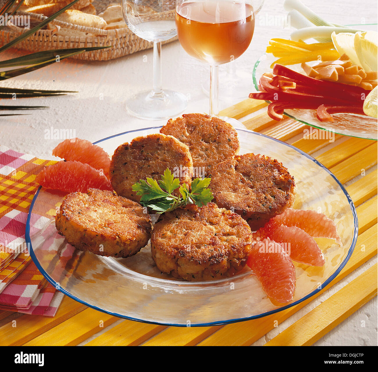 Californian crab cakes hires stock photography and images Alamy