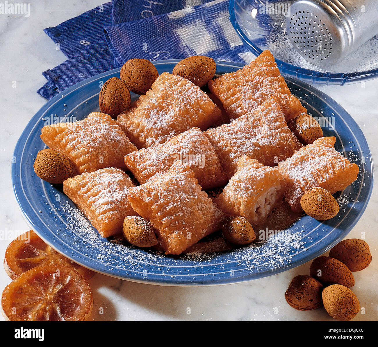 Sweet ravioli, Italy Stock Photo - Alamy