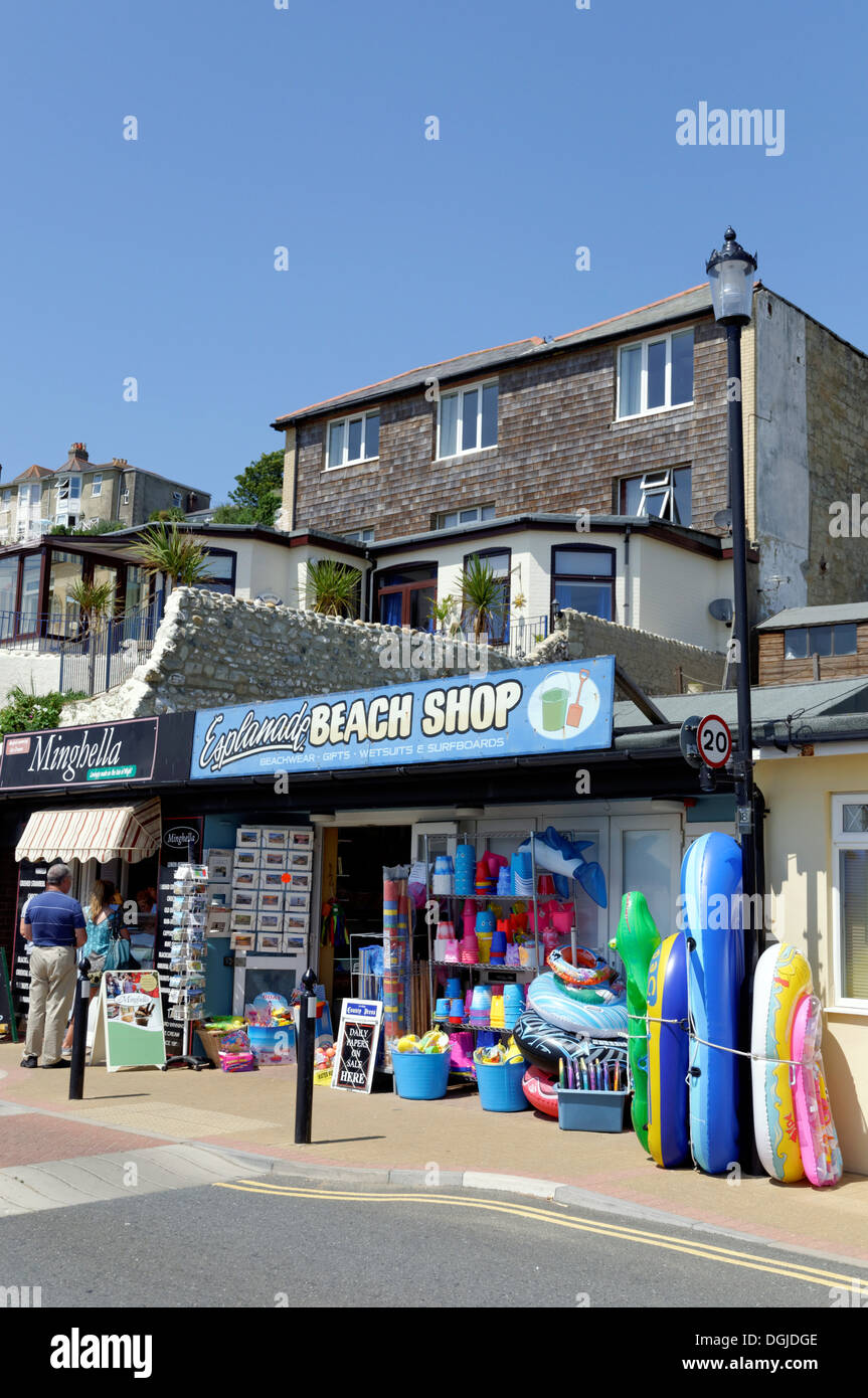 Beach Shop, Ventnor, Isle of Wight, England, UK, GB. Stock Photo
