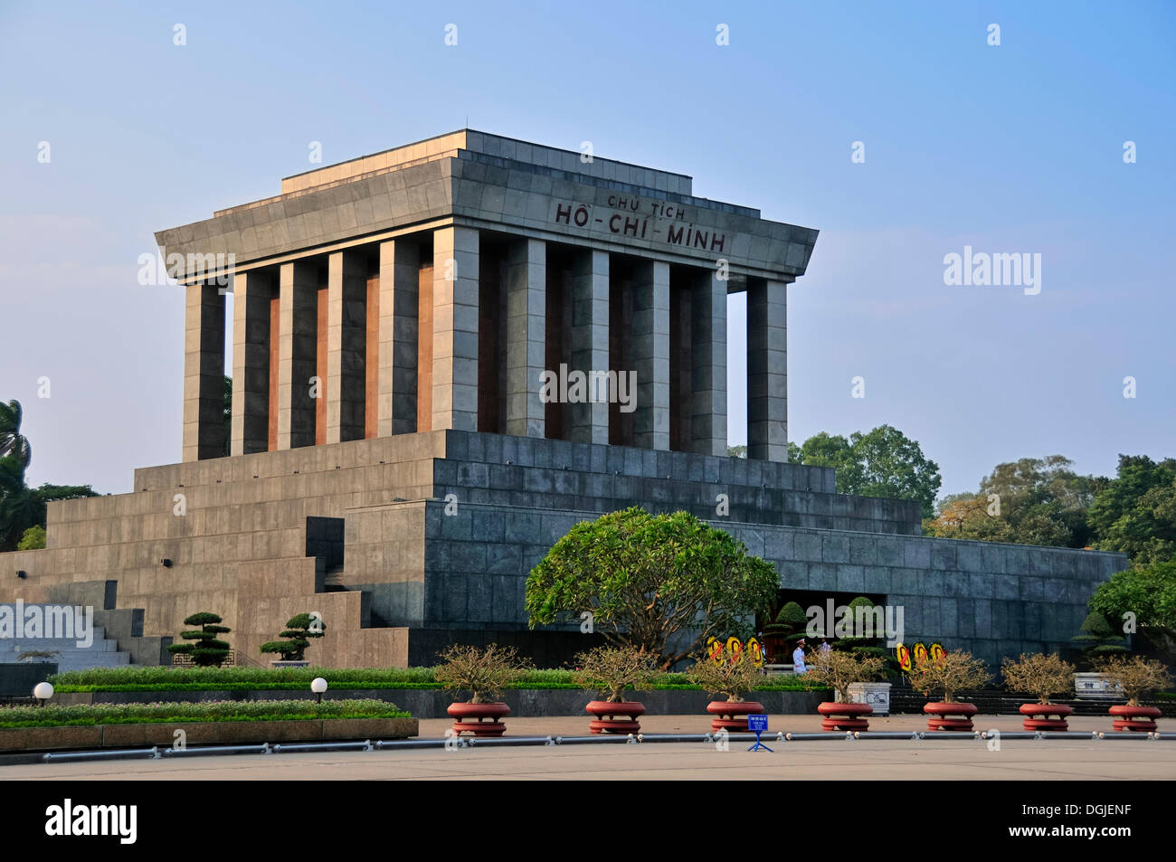 Ho Chi Minh Mausoleum, Hanoi, Vietnam, Southeast Asia Stock Photo
