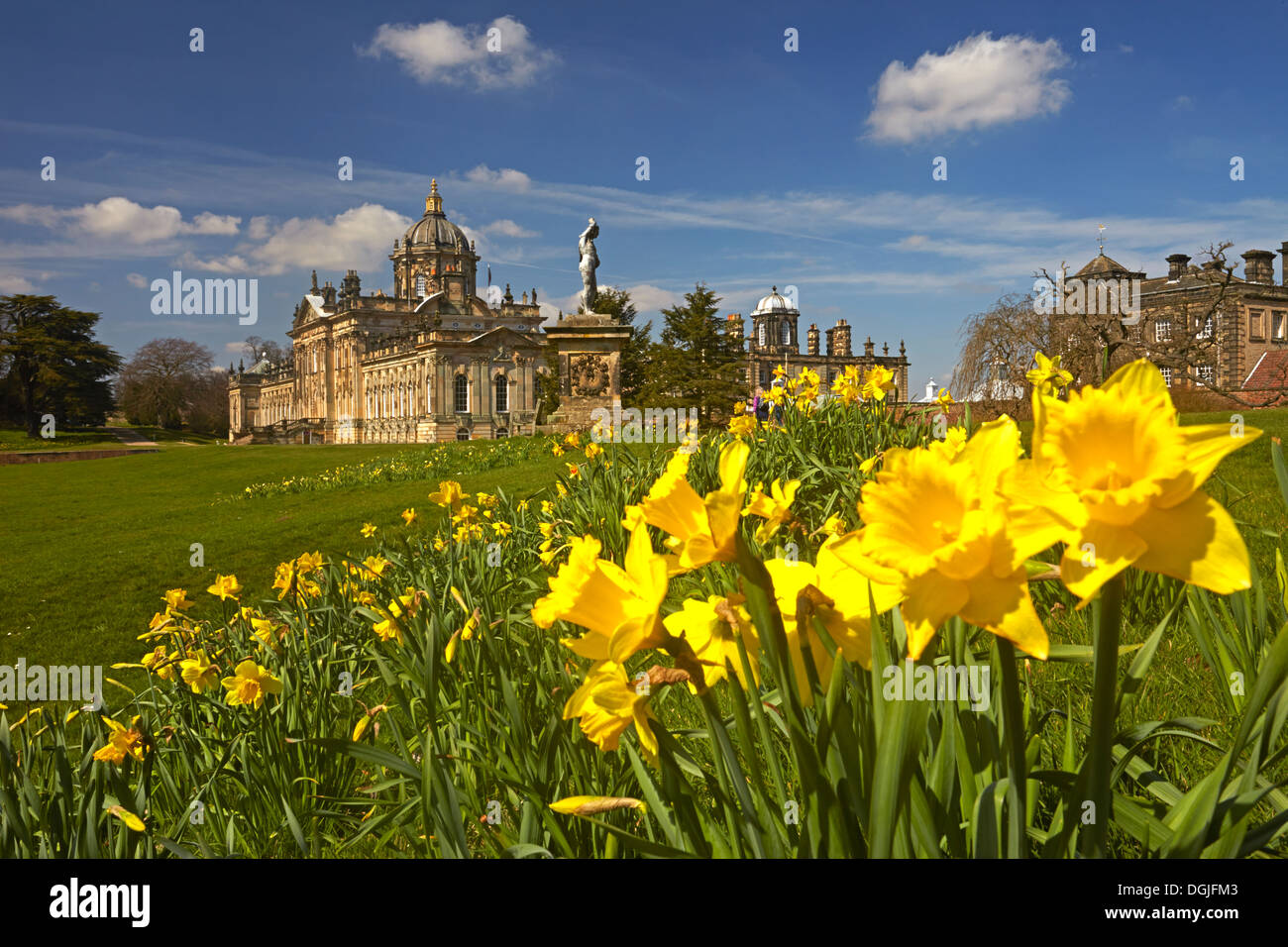 A view of Castle Howard. Stock Photo