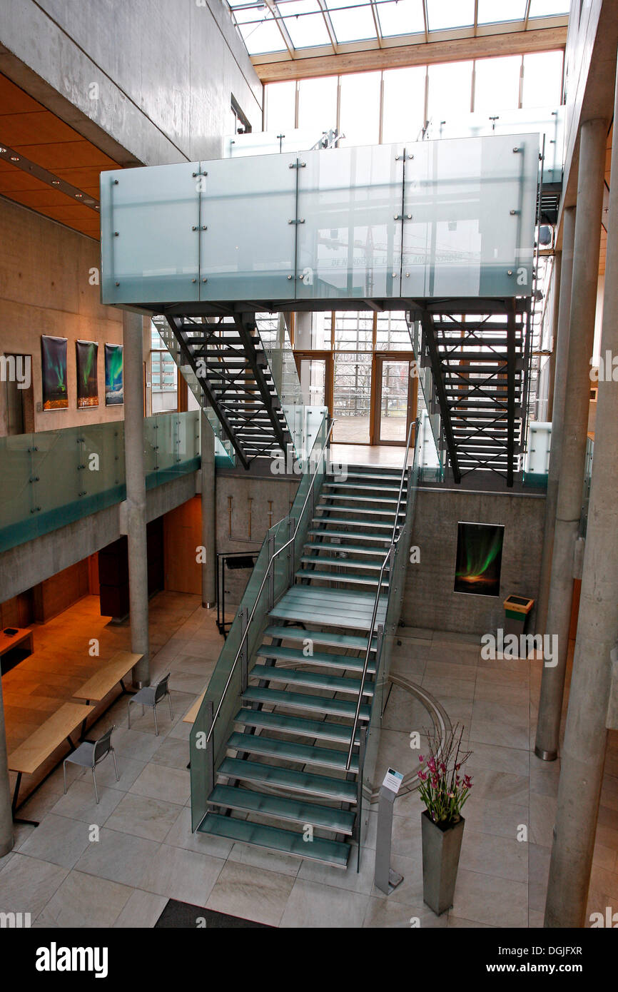 Lobby of the embassies of the Nordic countries, Denmark, Sweden, Norway, Finland, and Iceland, in Berlin Stock Photo