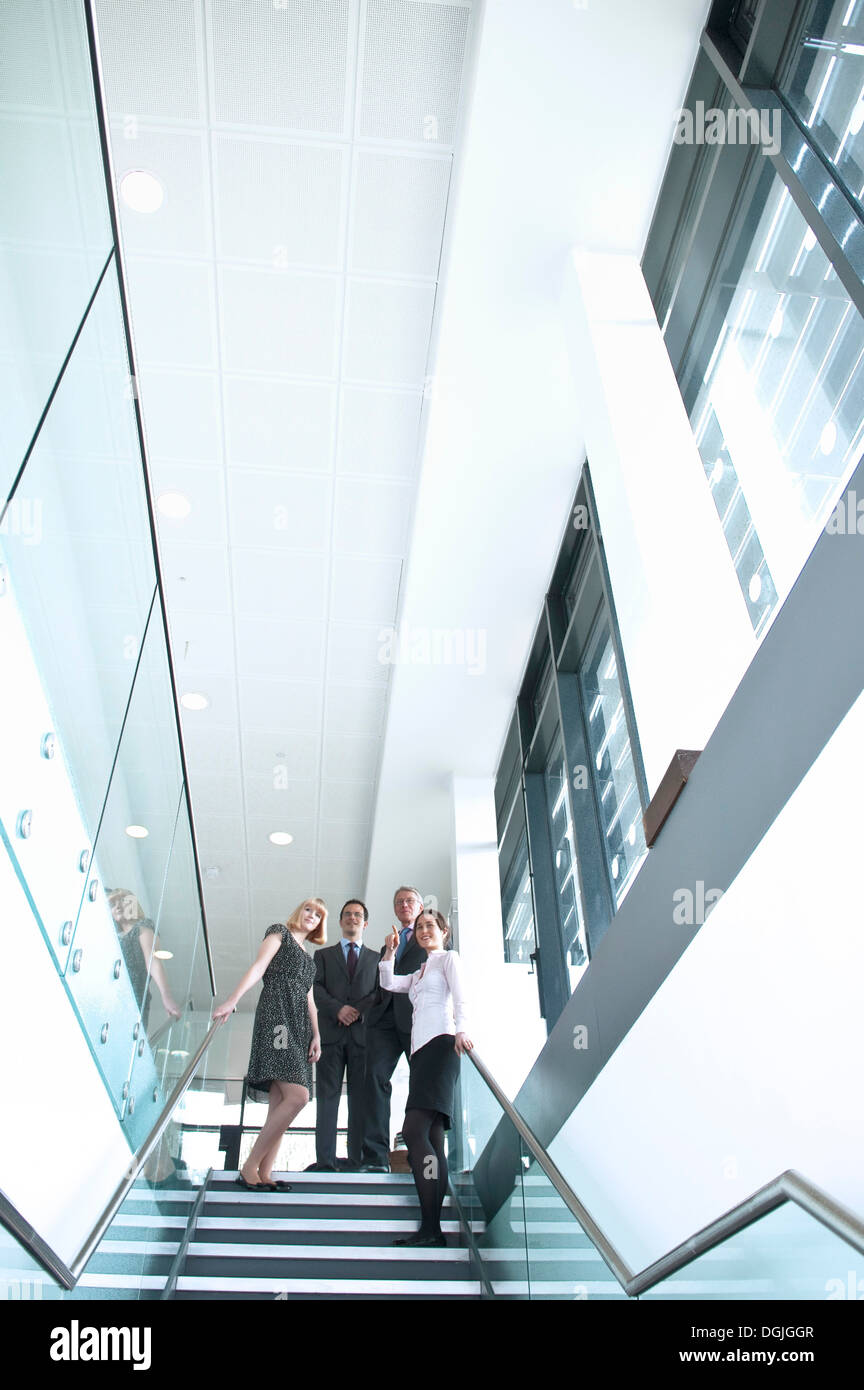 Staircase Modern Office Building High Resolution Stock Photography and