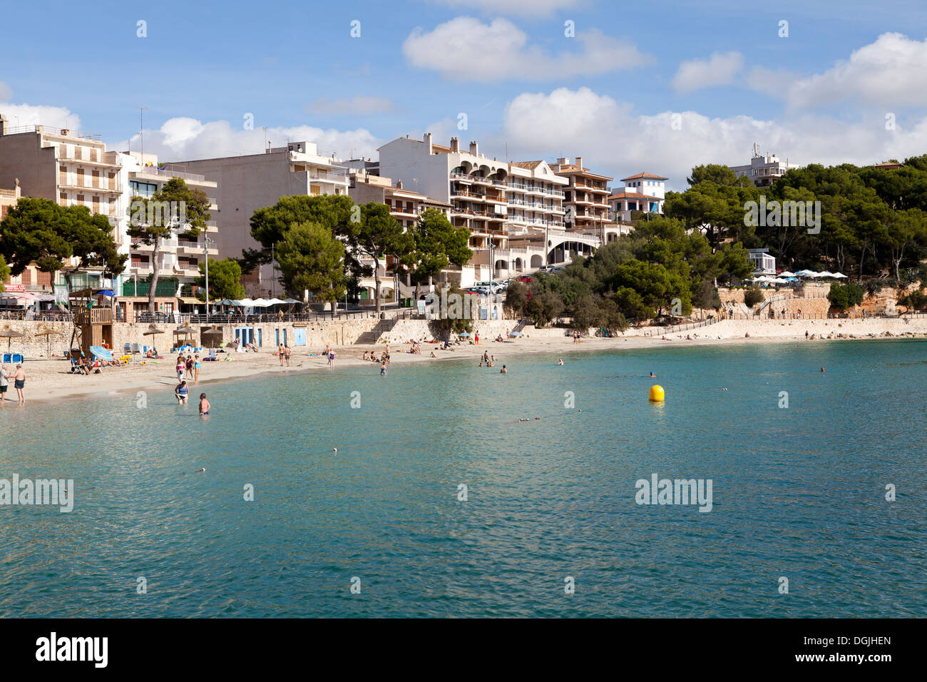 Porto Cristo Beach Majorca Stock Photo