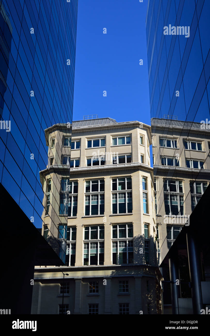 Angel Lane / Hanseatic Walk, London EC4, United Kingdom Stock Photo