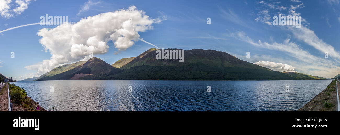 view of the scottish highlands Stock Photo