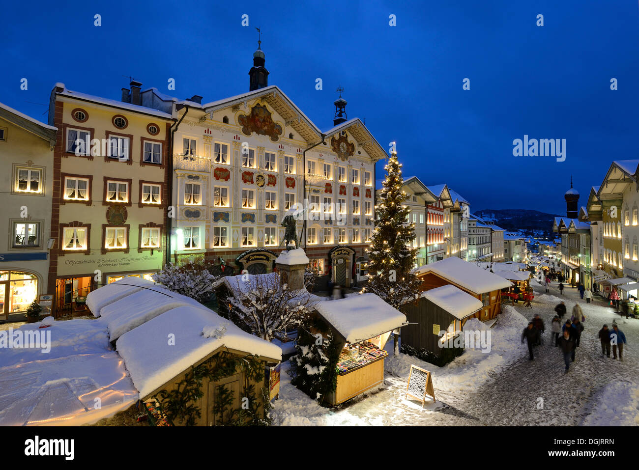 Christmas snow bavaria market hires stock photography and images Alamy