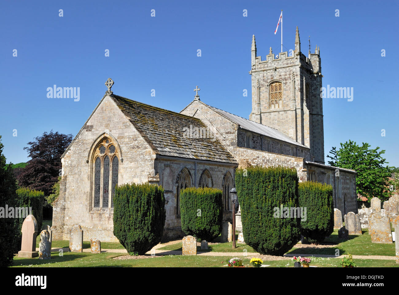 Church of St. John the Baptist, Bere Regis, Dorset, southern England
