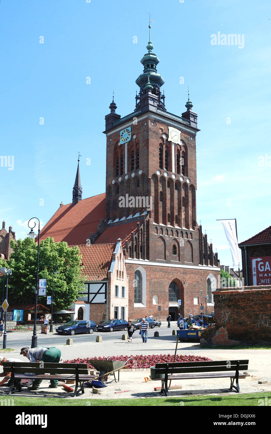Saint Catherine's of Gdansk Kosciol Stock - Alamy