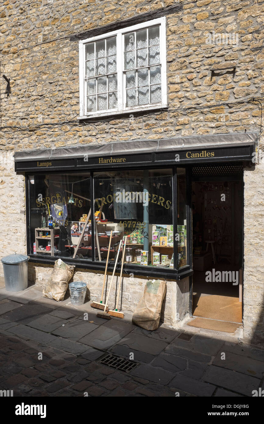 Ironmongers Shop Catherine Hill Frome Stock Photo