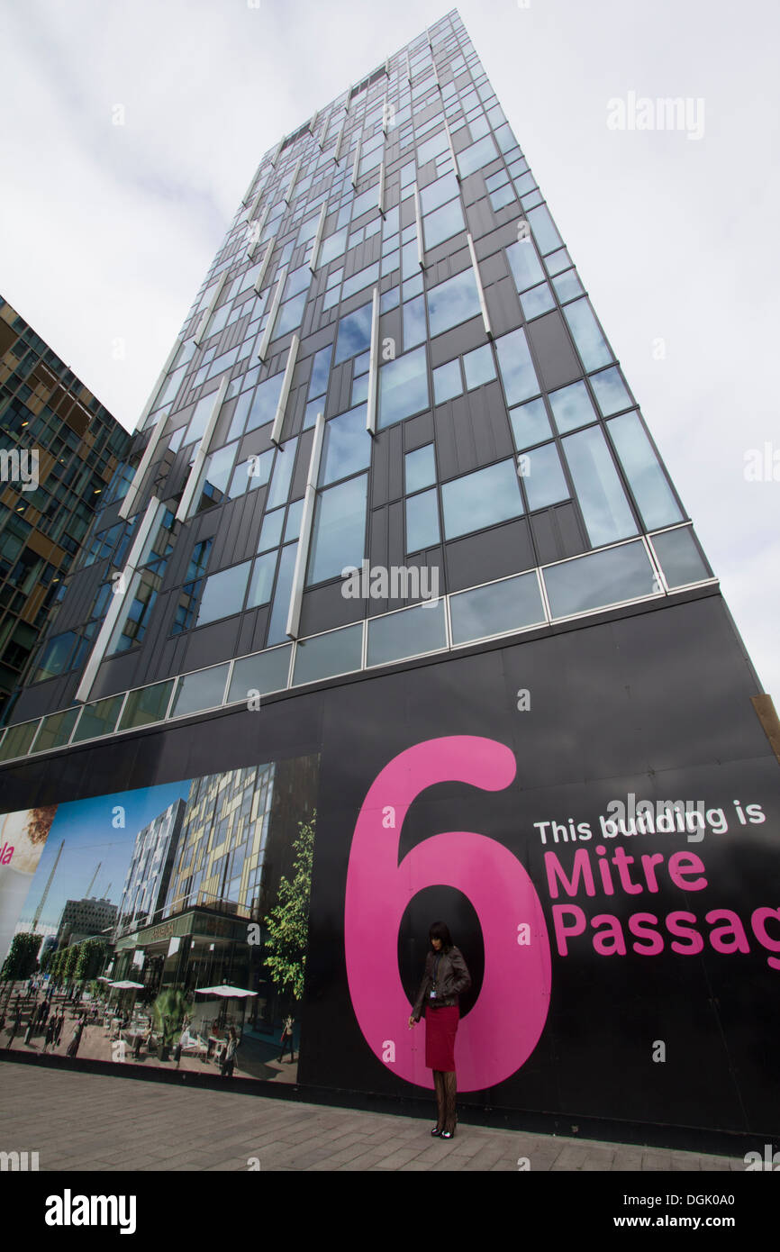 6 mitre passage office building North Greenwich Stock Photo