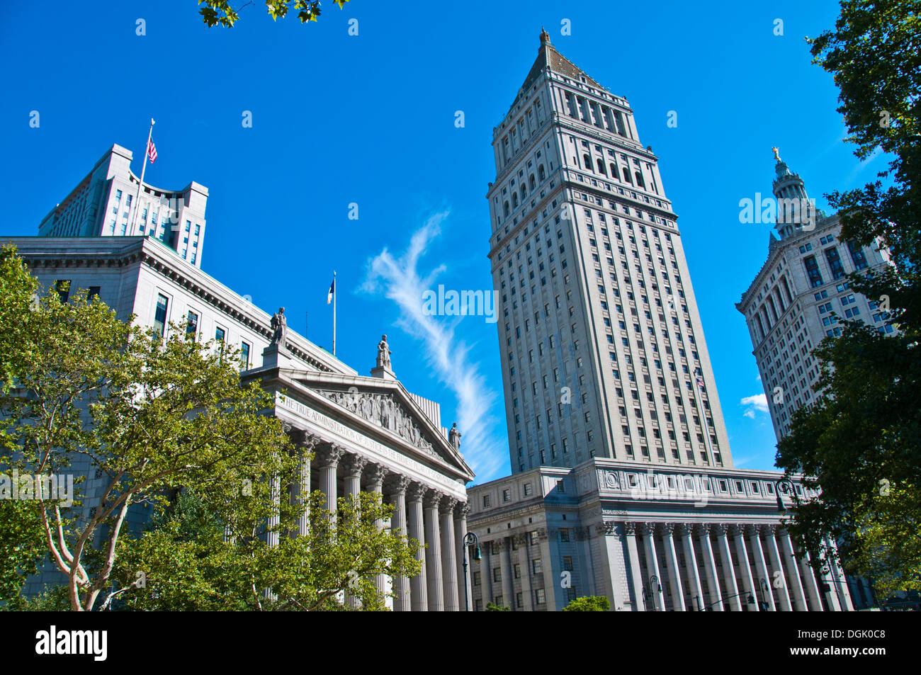 United States Courthouse Stock Photo