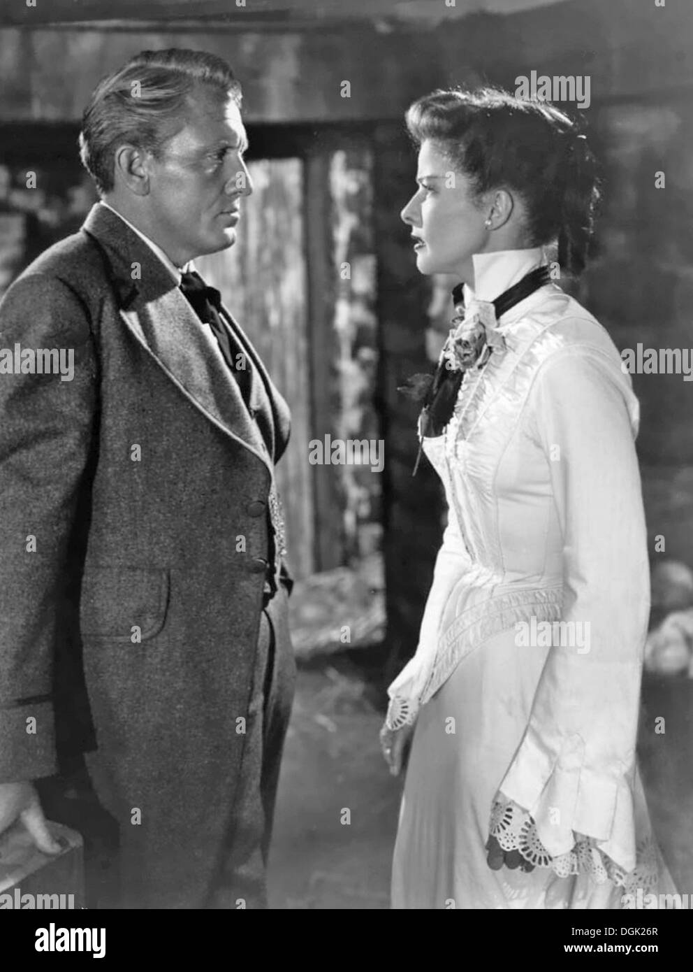 SEA OF GRASS 1947 MGM film with Katharine Hepburn and Spencer Tracy Stock Photo