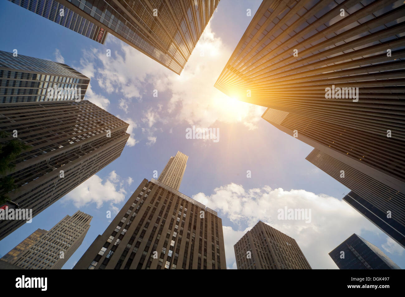 Skyscrapers, New York, New York State, USA Stock Photo