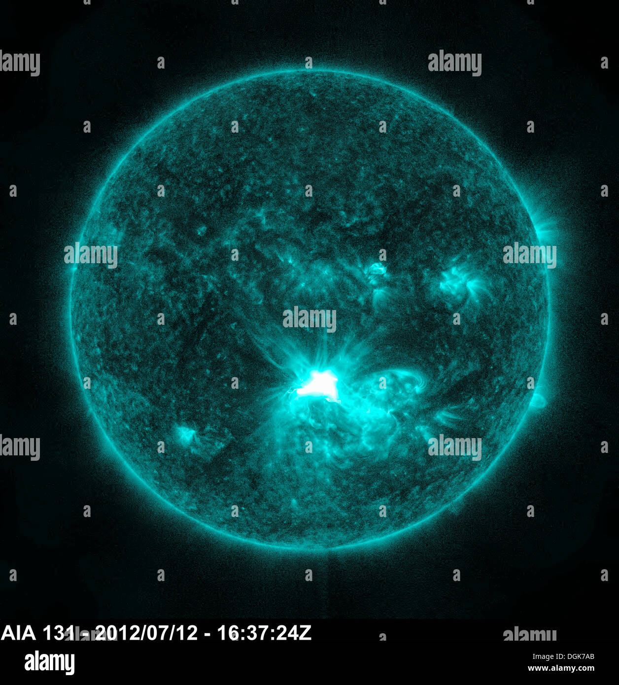 Solar flares july 12 hires stock photography and images Alamy