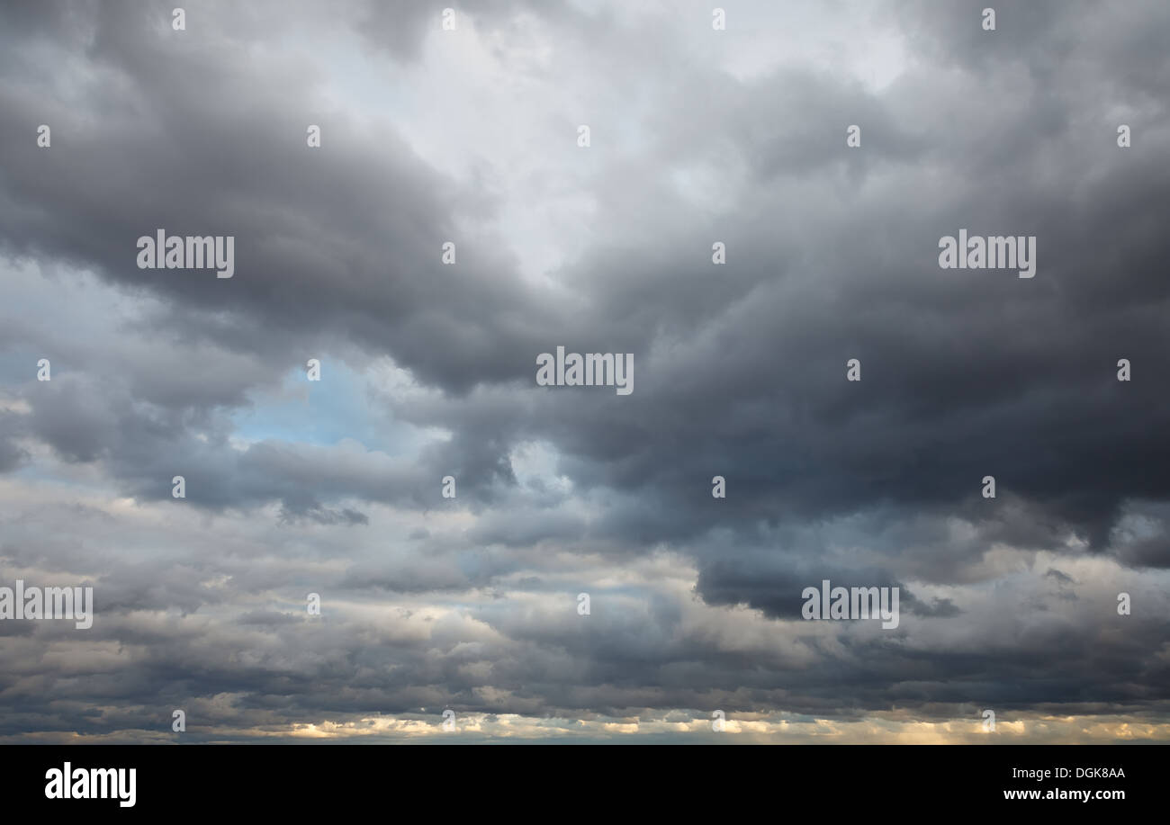 Natural background: stormy sky Stock Photo - Alamy