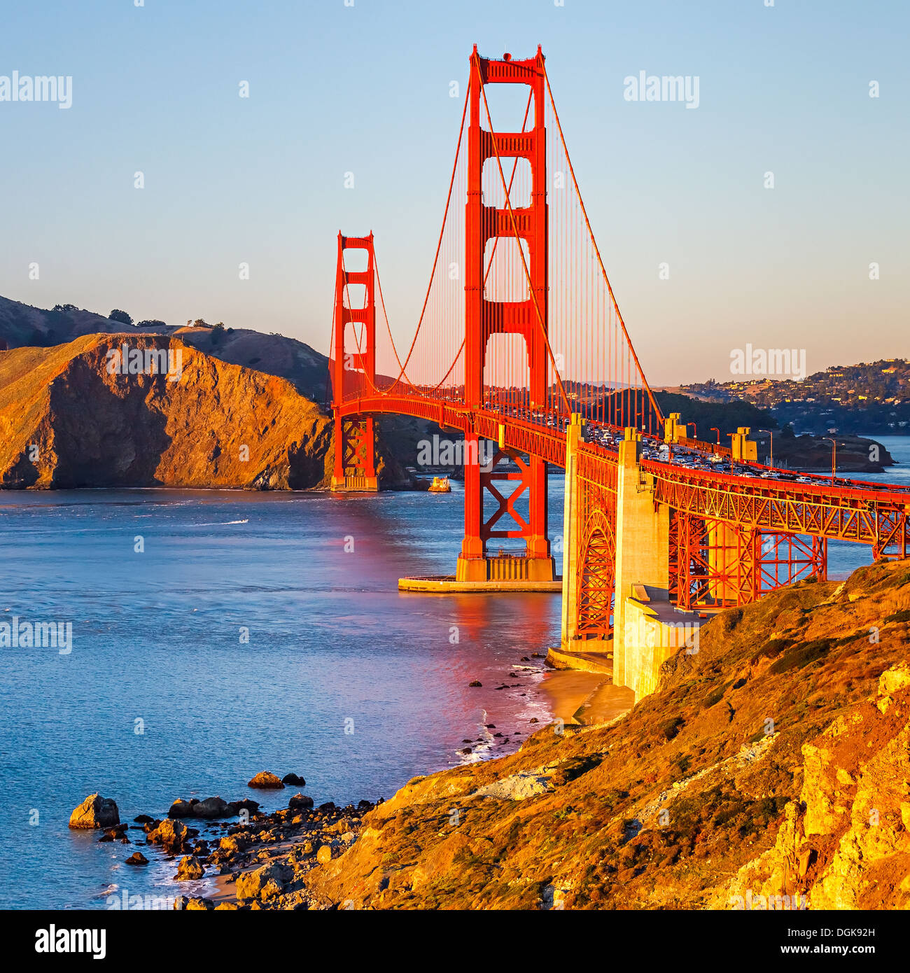 Golden Gate Bridge Stock Photo