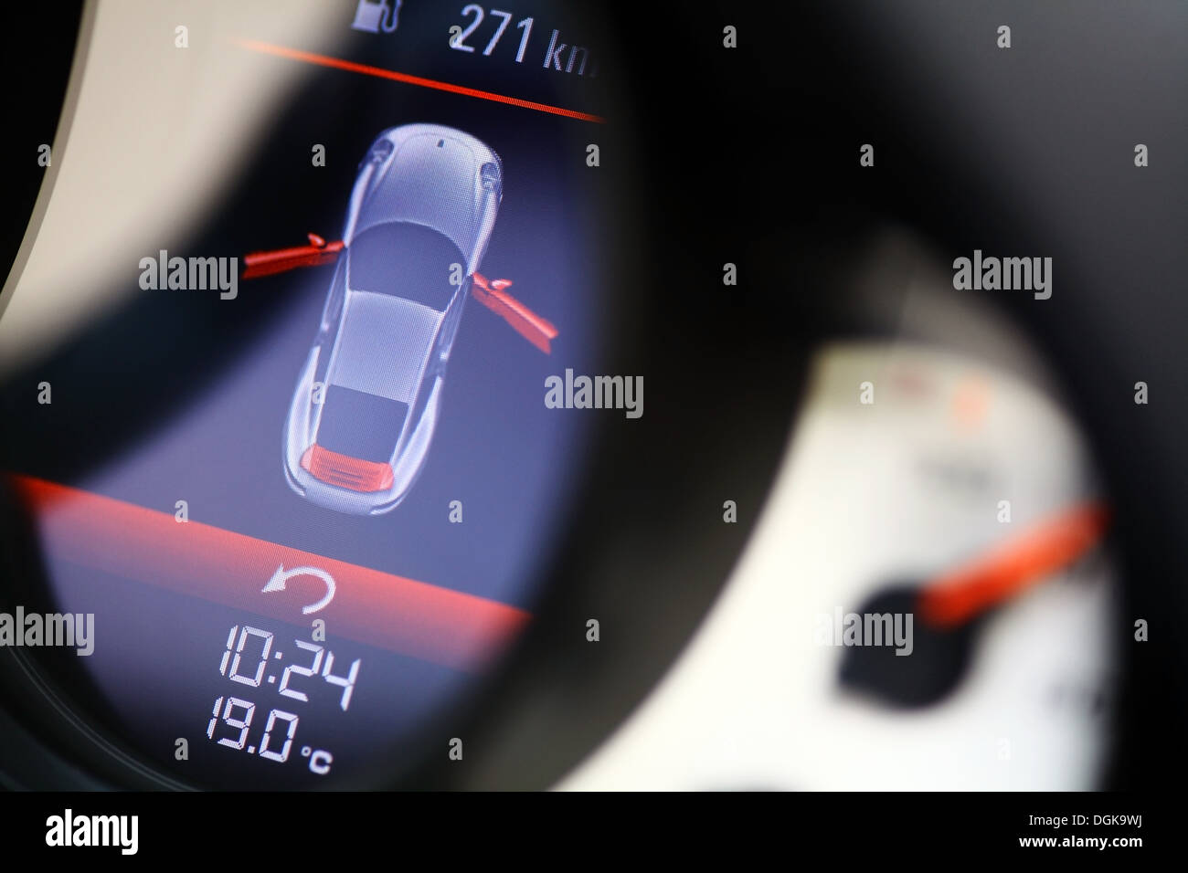 Car warning light driver hi-res stock photography and images - Alamy