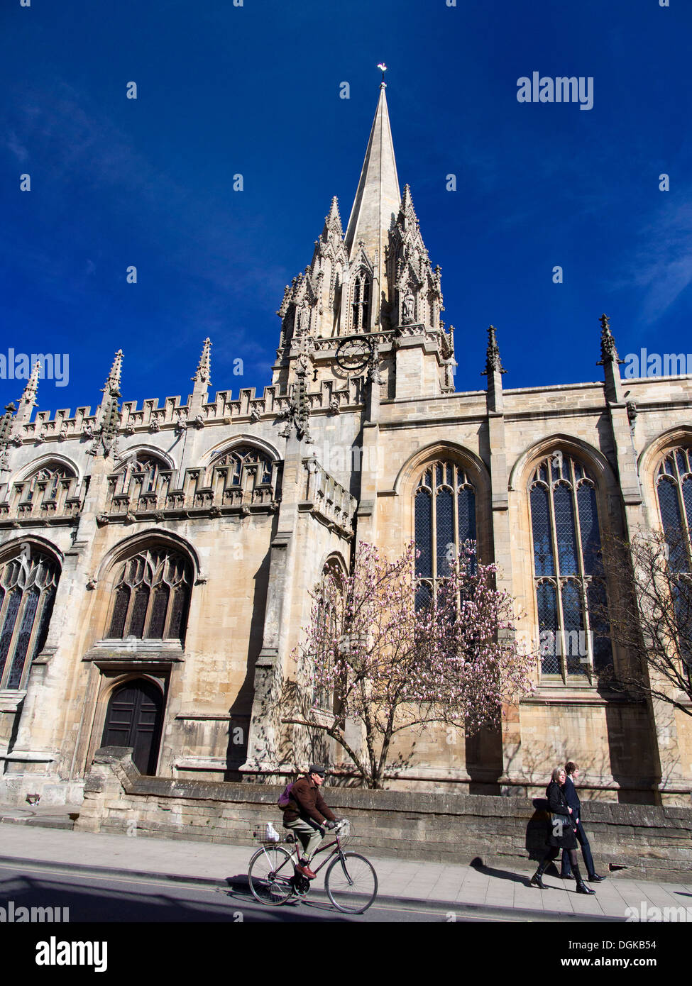 Saint Marys Church in Oxford. Stock Photo