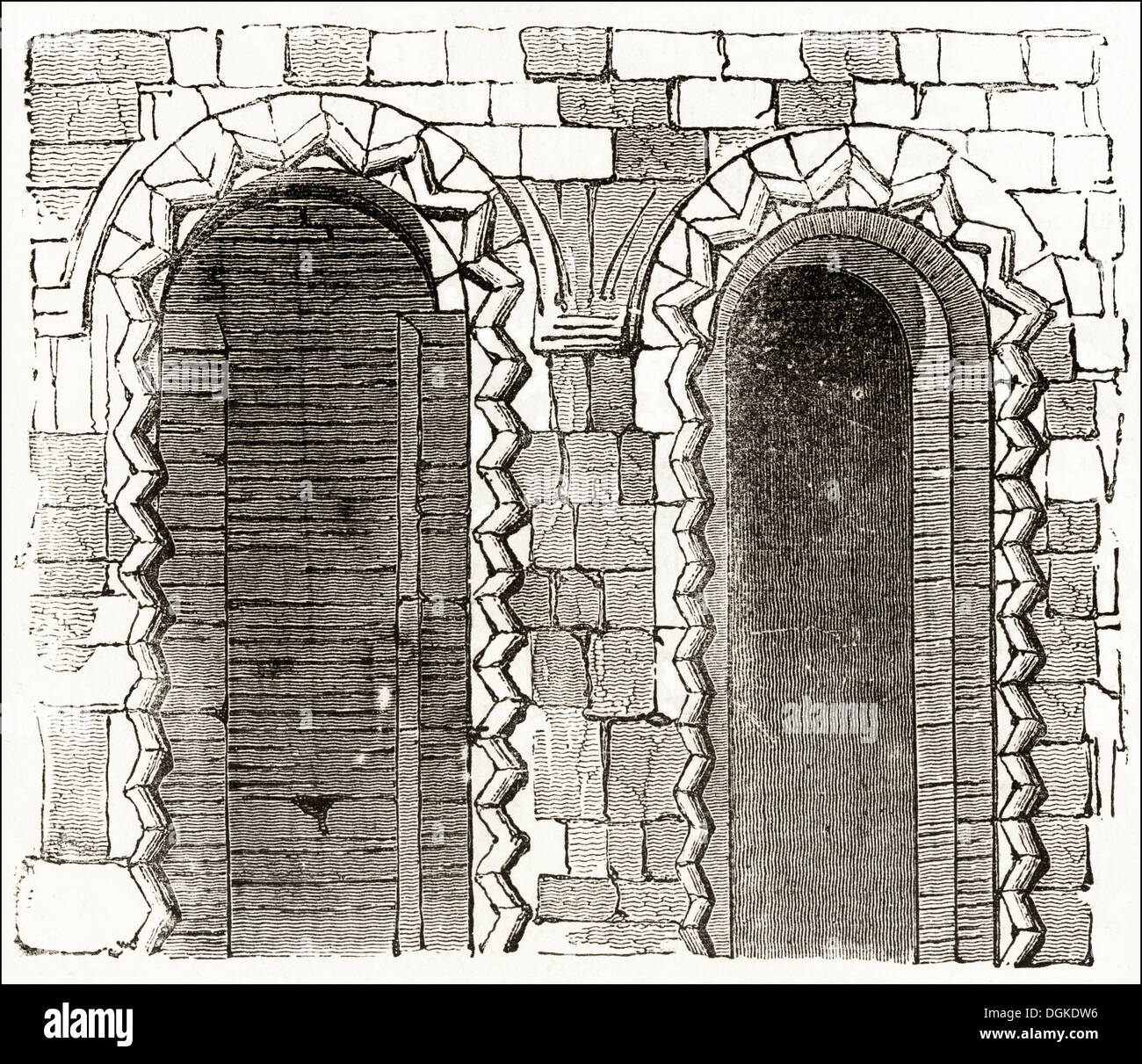 Anglo Saxon Britain. Windows from the Palace of Westminster. Victorian ...