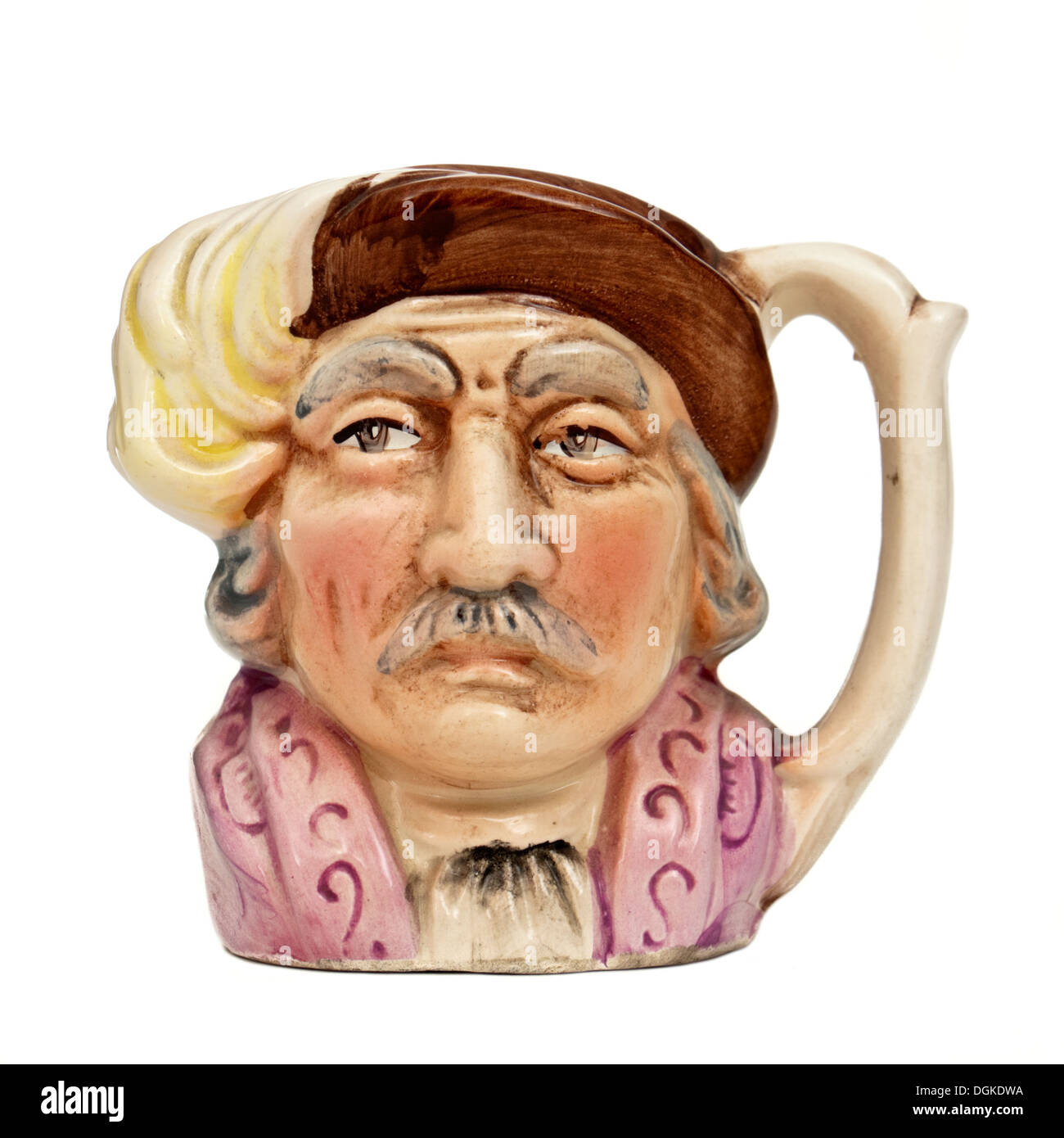 Staffordshire character / Toby jug by Shorter & Son Ltd from the 1950's Stock Photo