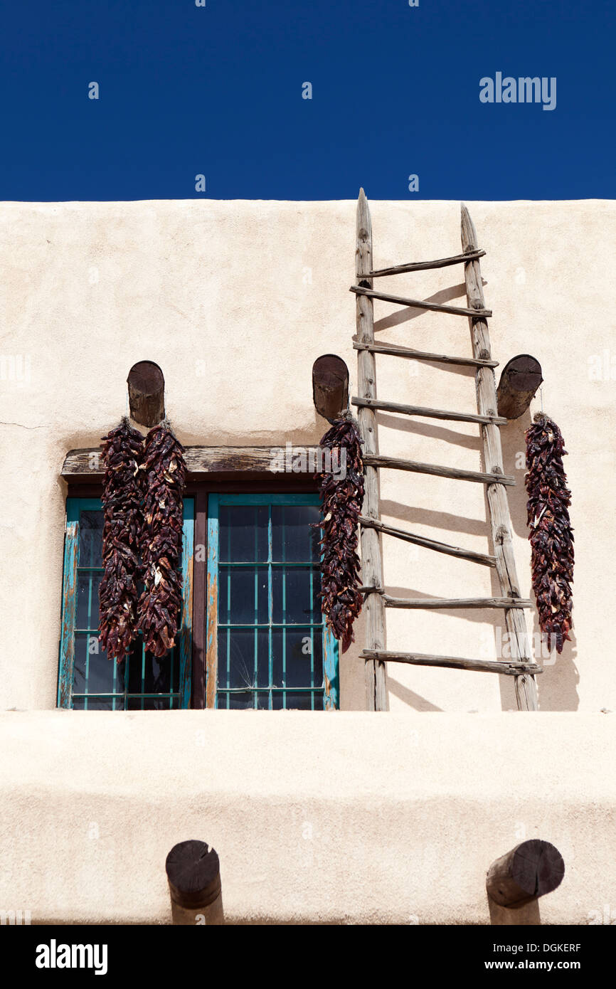 Drying chillies. Stock Photo