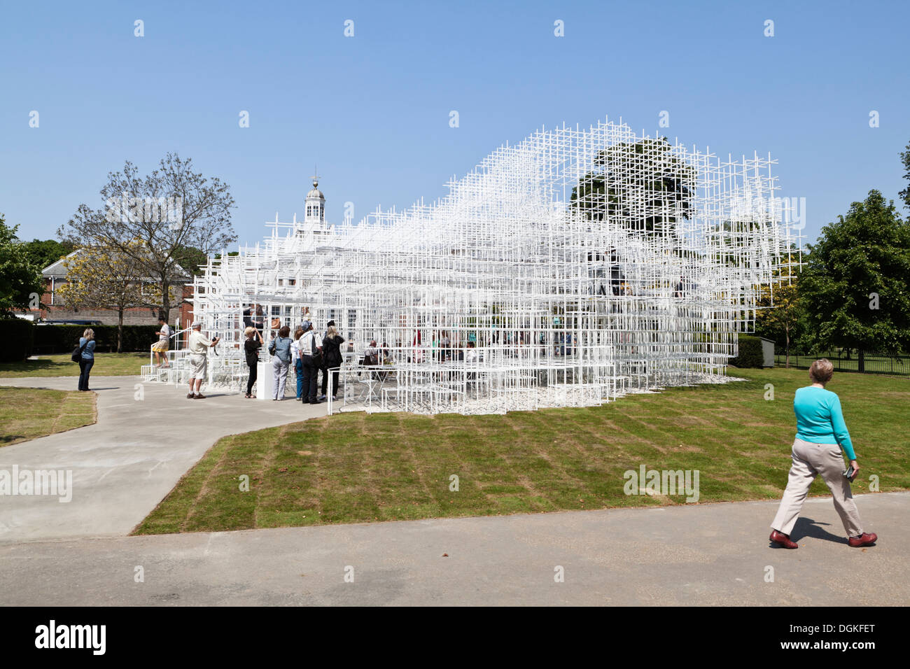 The 2013 Serpentine Pavilion installation. Stock Photo