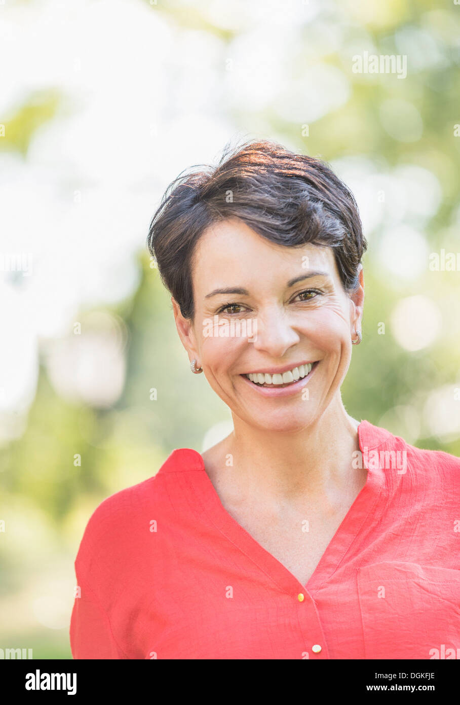 Portrait confident mature woman hi-res stock photography and images - Alamy